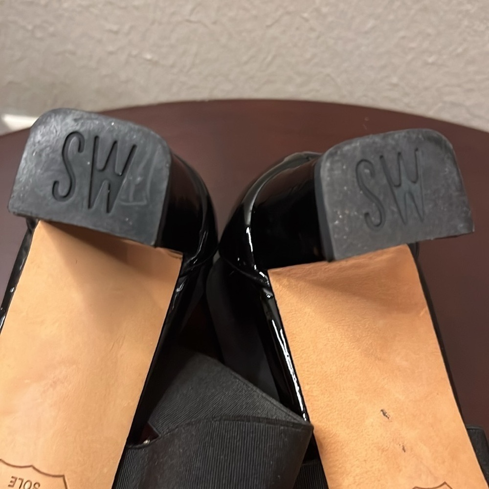 Stuart Weitzman Size 8 Open Toe Strappy Shoes - Picture 5 of 9